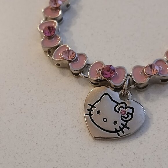 Hello Kitty- Kid's Charm Bracelet 6" - Picture 2 of 3